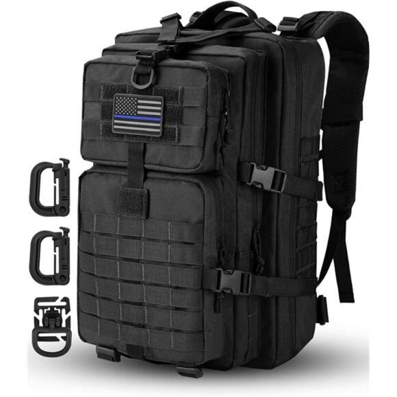 Tactical Backpack MOLLE Assault Pack Military Camping Hiking Bug Out Bag - Picture 1 of 7